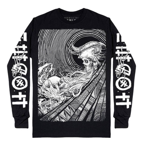 Portrait of a Lady Unisex Long Sleeve T-Shirt: LARGE