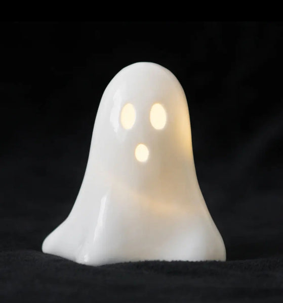 Ceramic light up ghost